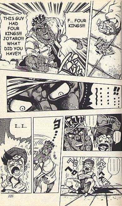 Jojo's Bizarre Adventure Vol.23 Chapter 216 : D'arby The Gambler Pt.6 page 17 - 