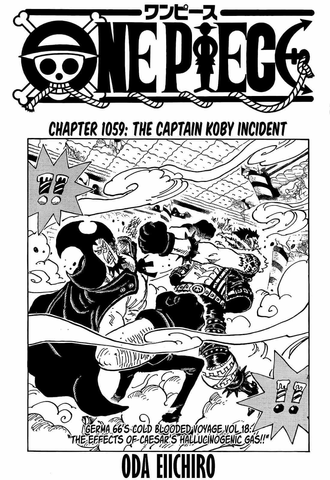 Read One Piece Chapter 1022 on Mangakakalot