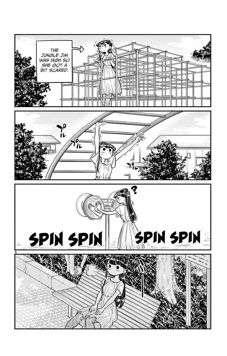 Komi-San Wa Komyushou Desu Vol.3 Chapter 44: In A Park page 5 - Mangakakalot