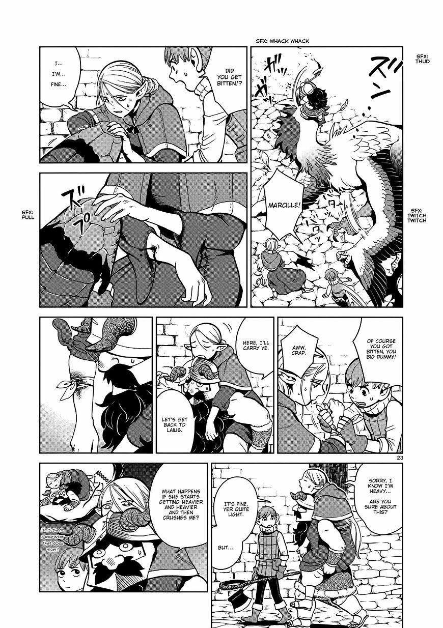Dungeon Meshi Chapter 34 : Cockatrice page 23 - Mangakakalot