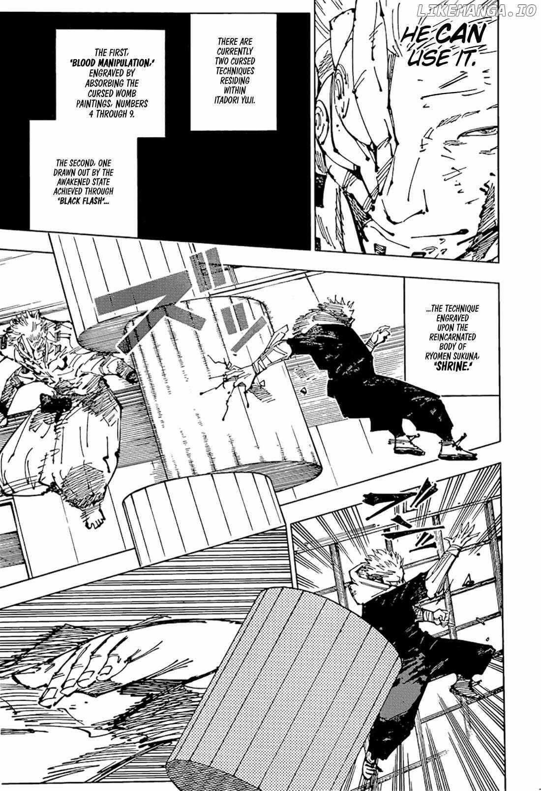 Jujutsu Kaisen Chapter 257 page 7 - kaisenjujutsu.com