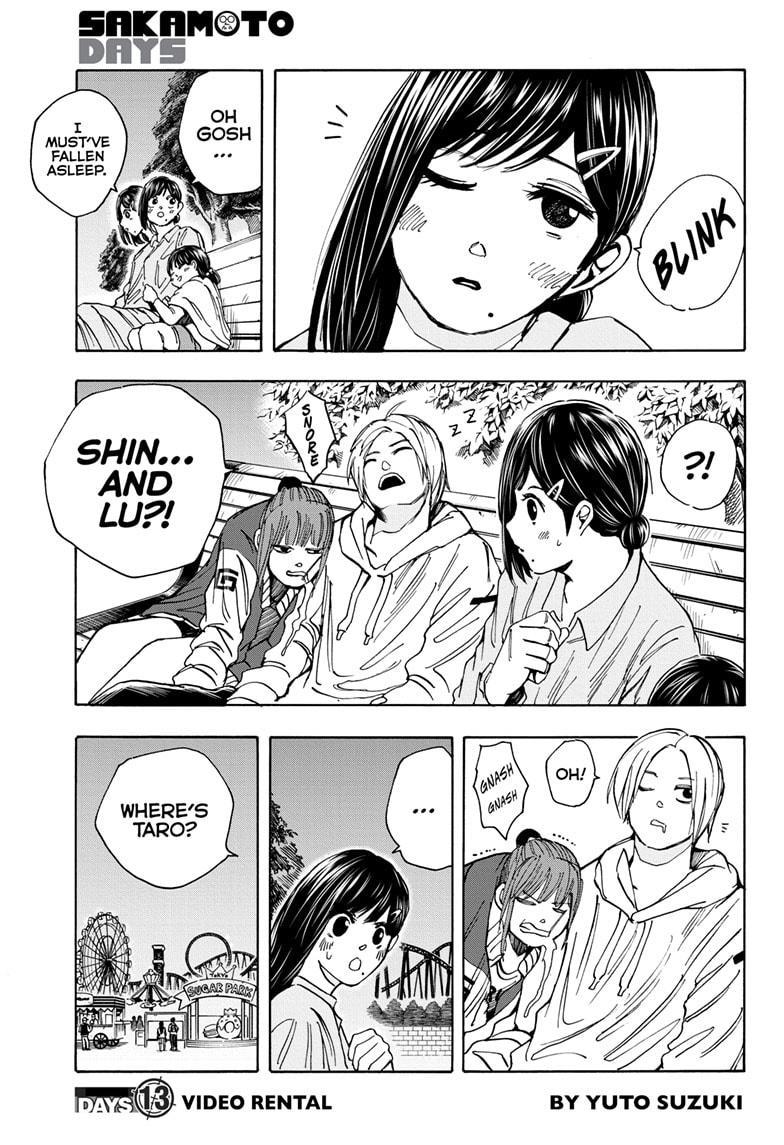 Sakamoto Days Chapter 13 page 1 - Mangakakalot
