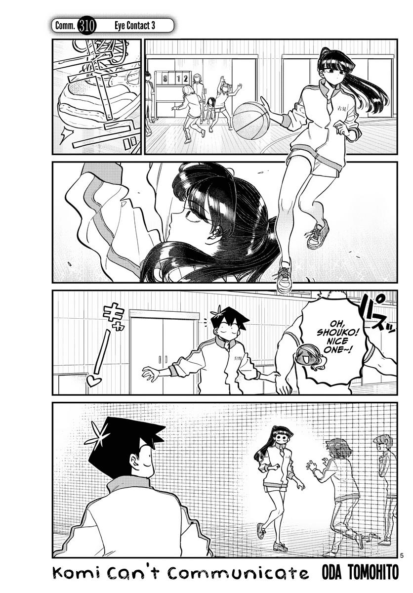 Komi-San Wa Komyushou Desu Chapter 310: Eye Contact 3 page 1 - Mangakakalot