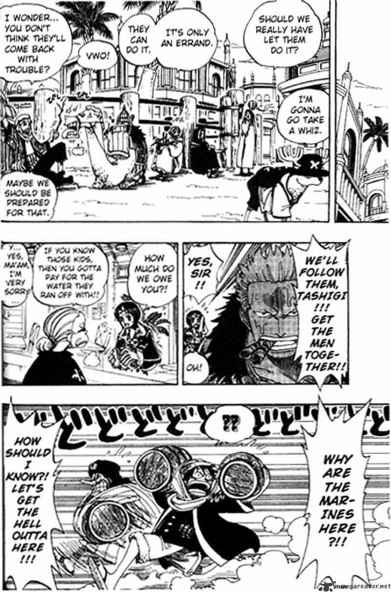 One Piece Chapter 168 : Rainbase, Town Of Dreams page 8 - Mangakakalot