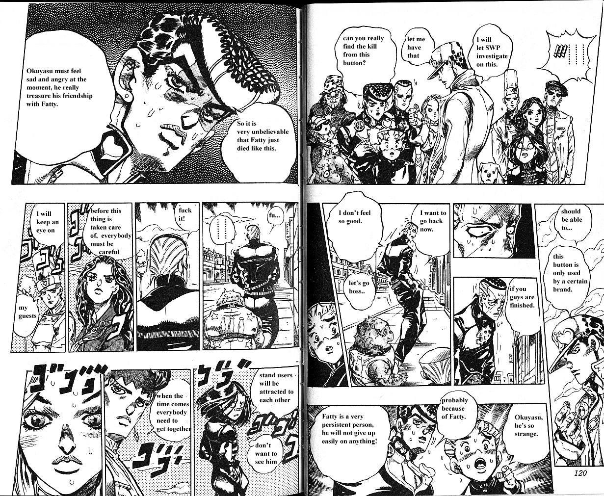 Jojo's Bizarre Adventure Vol.37 Chapter 347 page 8 - 