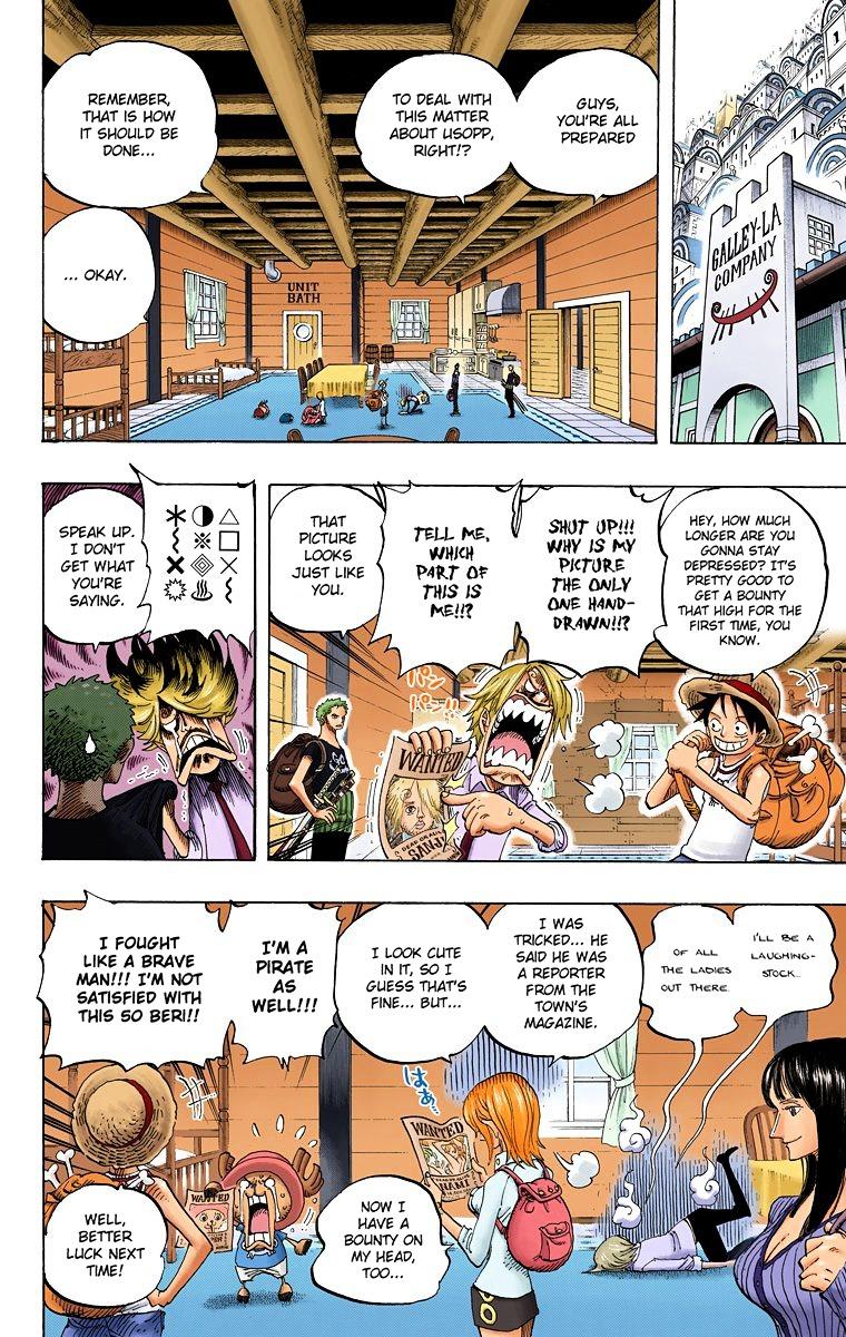 One Piece Chapter 436 V2 : Pants From Franky House [Hq] page 4 - Mangakakalot