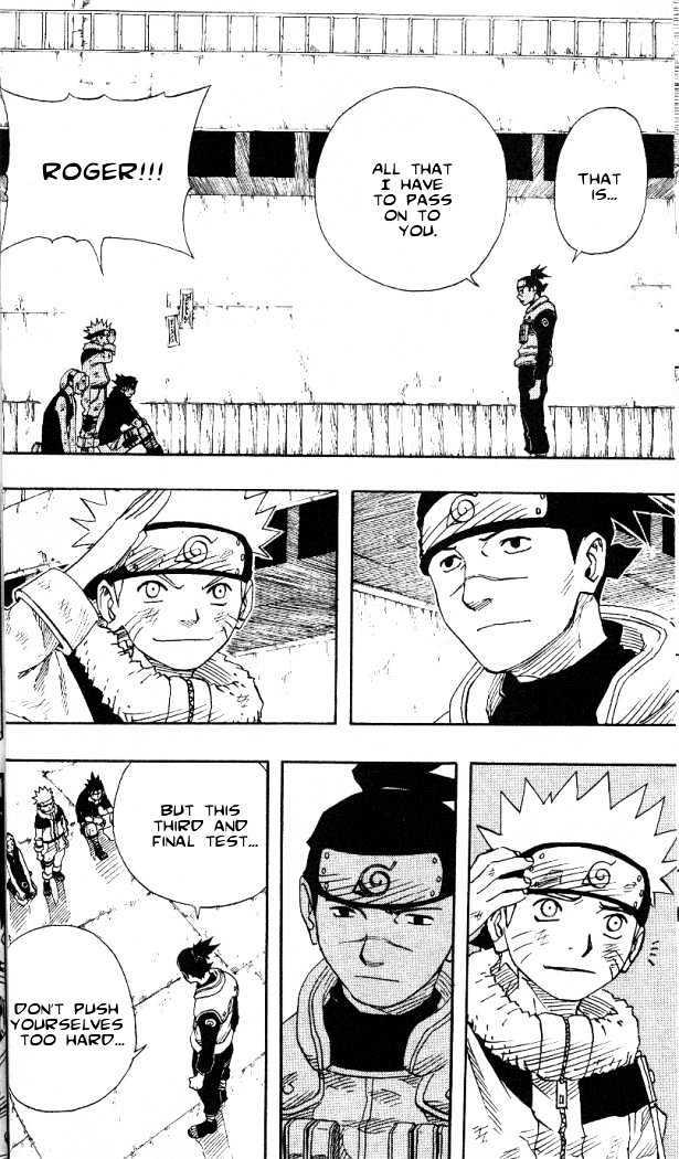 Naruto Vol.8 Chapter 64 : Hokage's Message...!!  