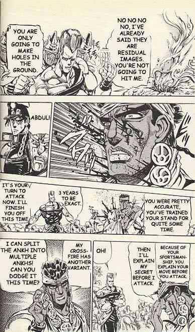 Jojo's Bizarre Adventure Vol.14 Chapter 126 : The Silver Chariot 3 page 9 - 