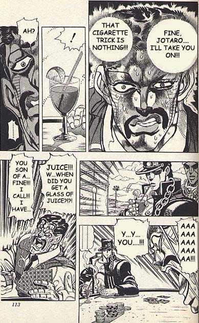 Jojo's Bizarre Adventure Vol.23 Chapter 216 : D'arby The Gambler Pt.6 page 5 - 