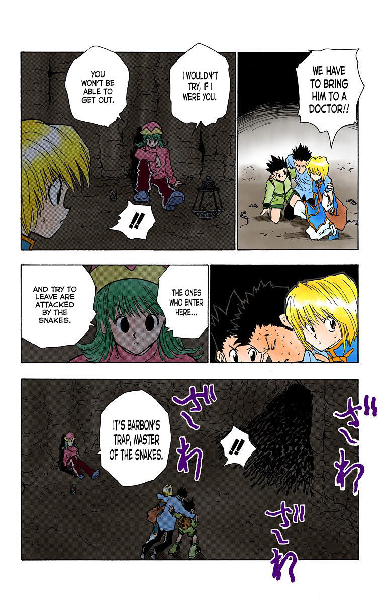 Hunter X Hunter Full Color Vol 4 Chapter 30 The Slithering Trap Mangakakalots Com