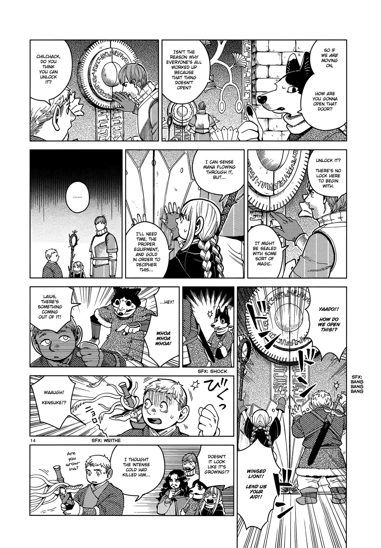 Dungeon Meshi Chapter 50: Dumplings page 14 - Mangakakalot