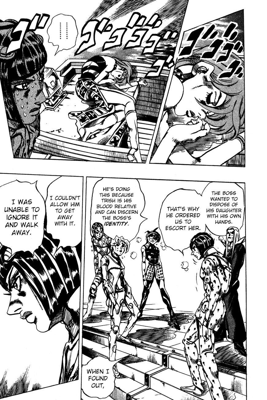 Jojo's Bizarre Adventure Vol.56 Chapter 523 : The Mystery Of King Crimson - Part 6 page 4 - 