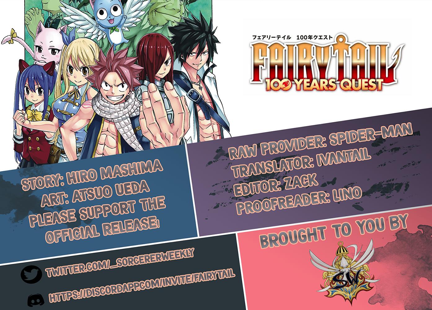 Read Fairy Tail 100 Years Quest Chapter 50 The Wood Dragon God S Secret On Mangakakalot