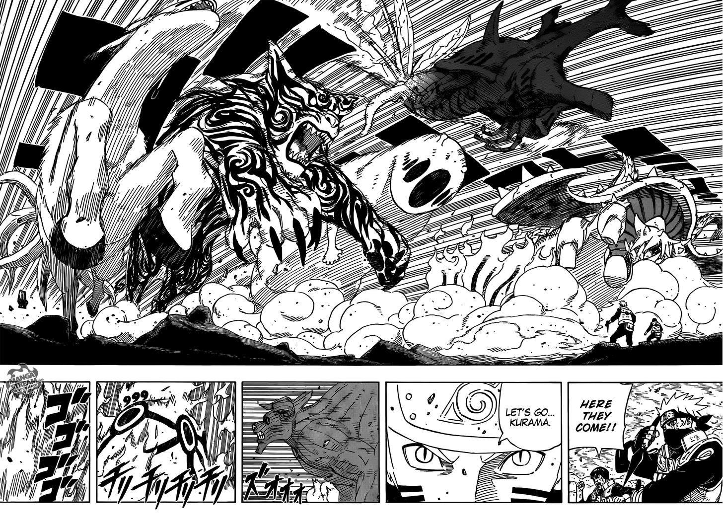 Vol.60 Chapter 571 – Tailed Beast Mode!! | 4 page