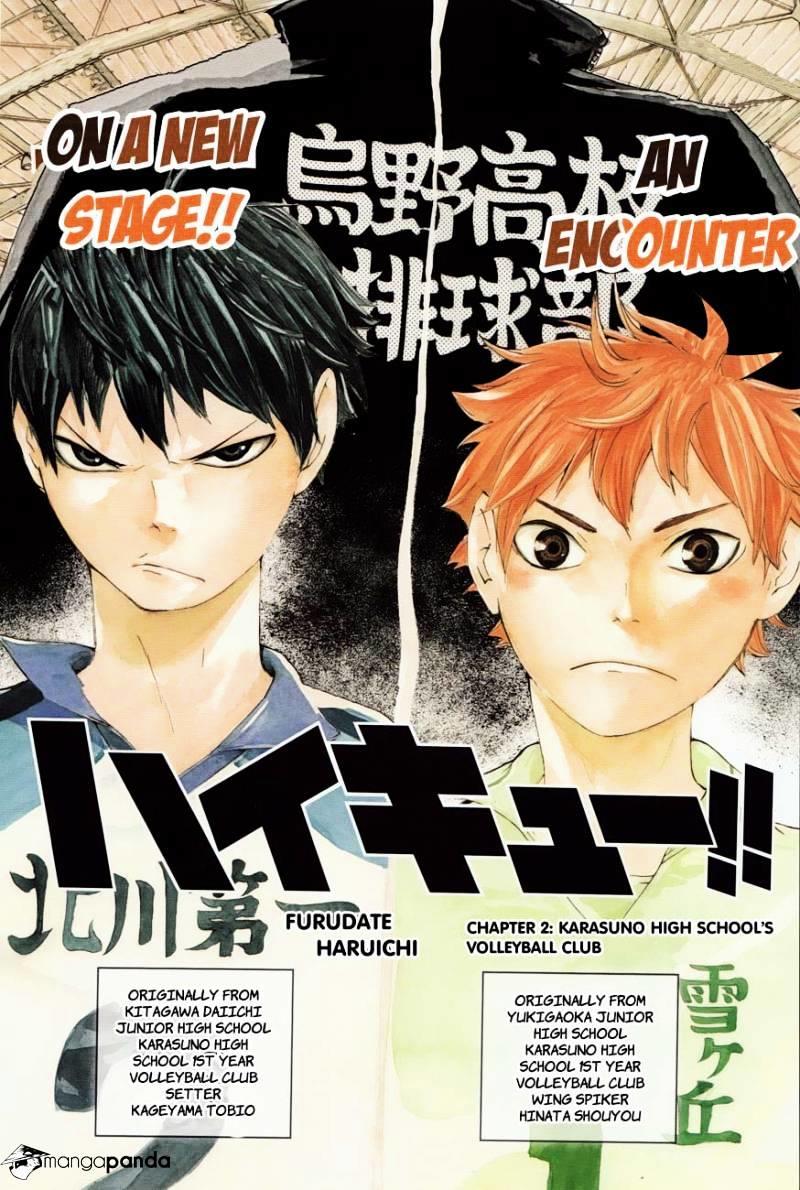 Haikyuu!! Chapter 2 : Karasuno High School's Volleyball Club page 4 - Mangakakalot