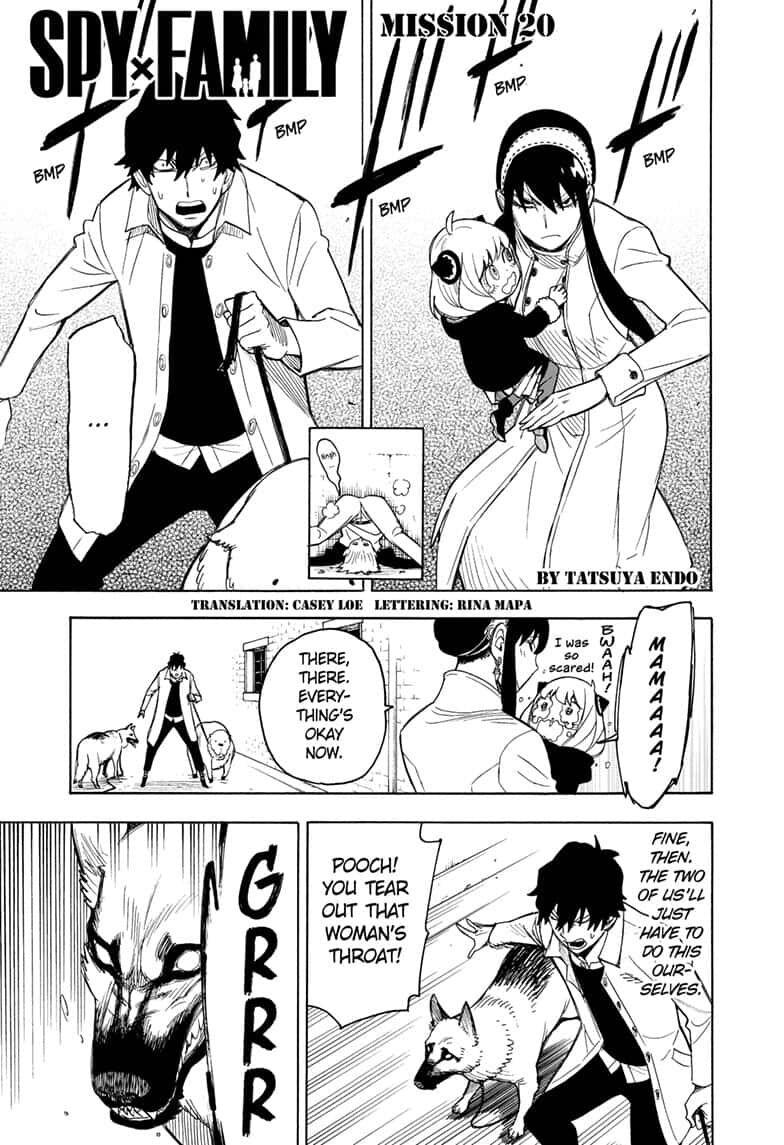 Spy X Family Chapter 20 page 1 - Mangakakalot