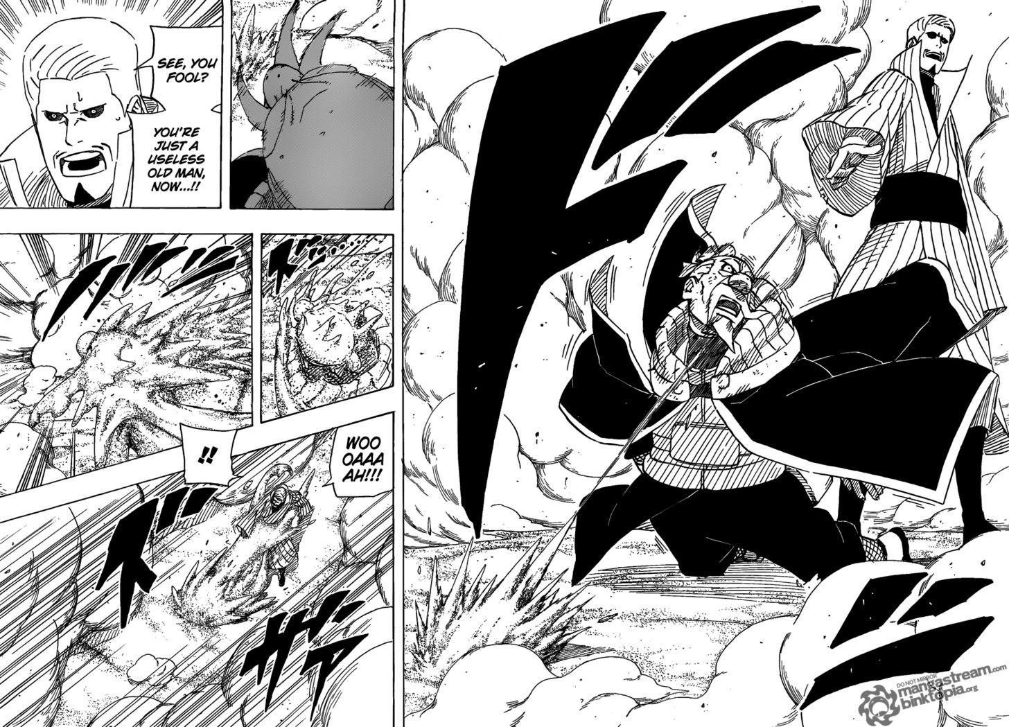 Naruto Vol.59 Chapter 556 : Gaara Vs Mizukage  