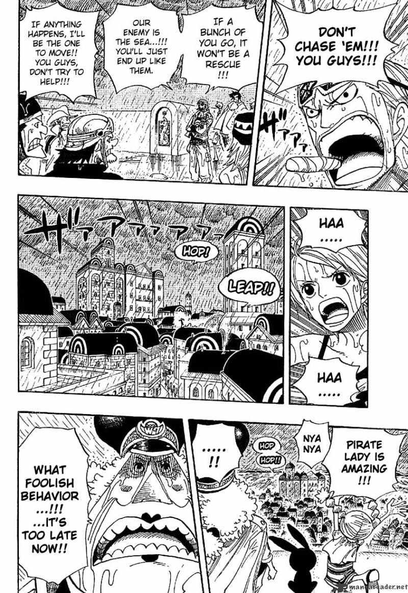 One Piece Chapter 363 : Aqua Laguna page 4 - Mangakakalot