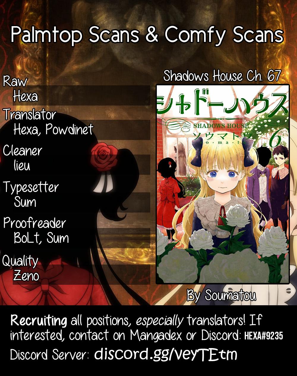 Shadow House Vol.6 Chapter 67: The Robed Nobleman's Identity Is... page 1 - 