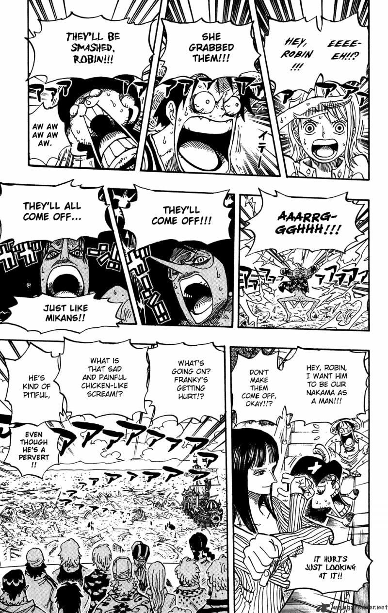 One Piece Chapter 437 : Naked But Great page 5 - Mangakakalot