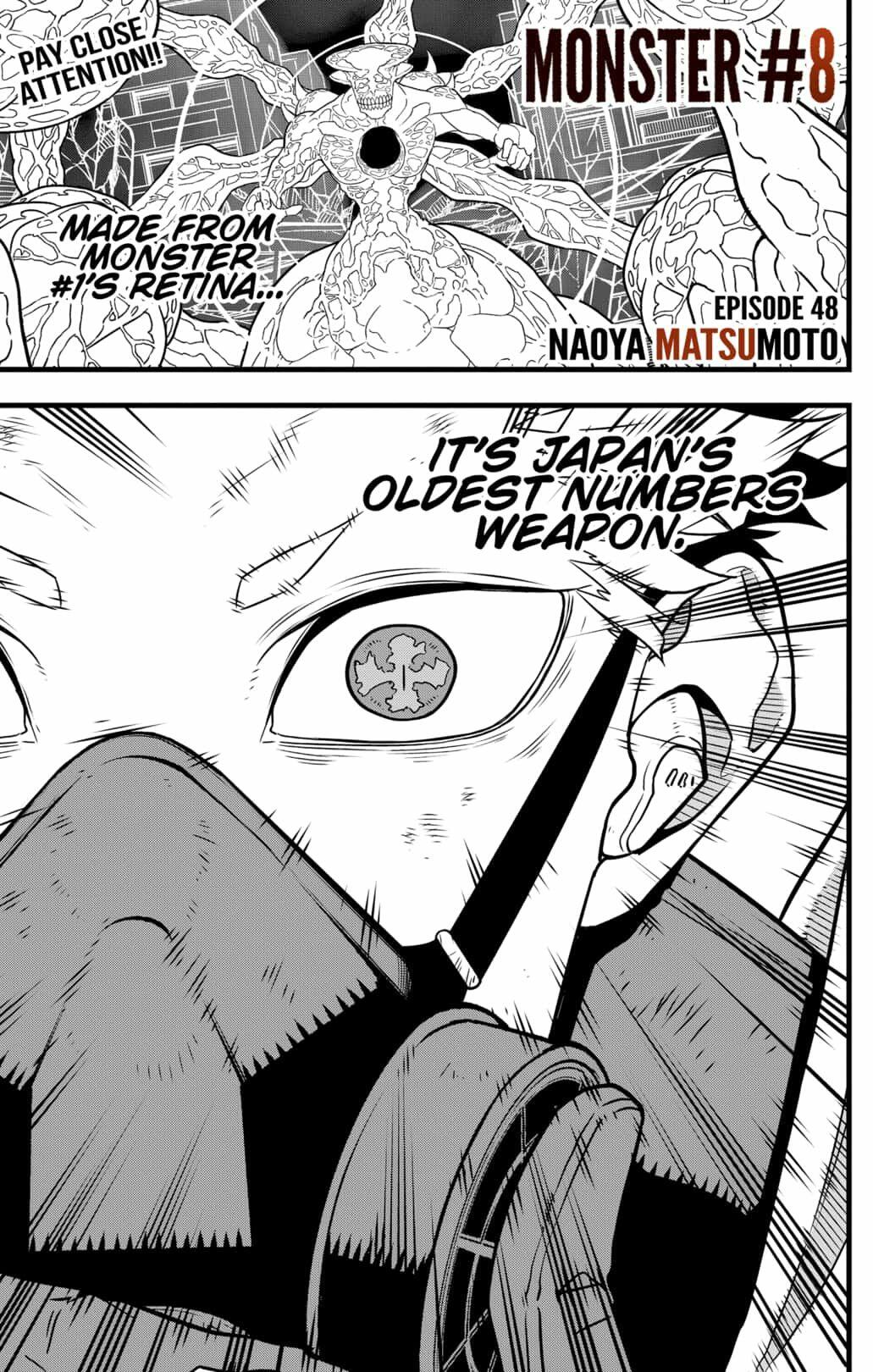 Kaiju No. 8 Chapter 48 page 1 - Mangakakalot