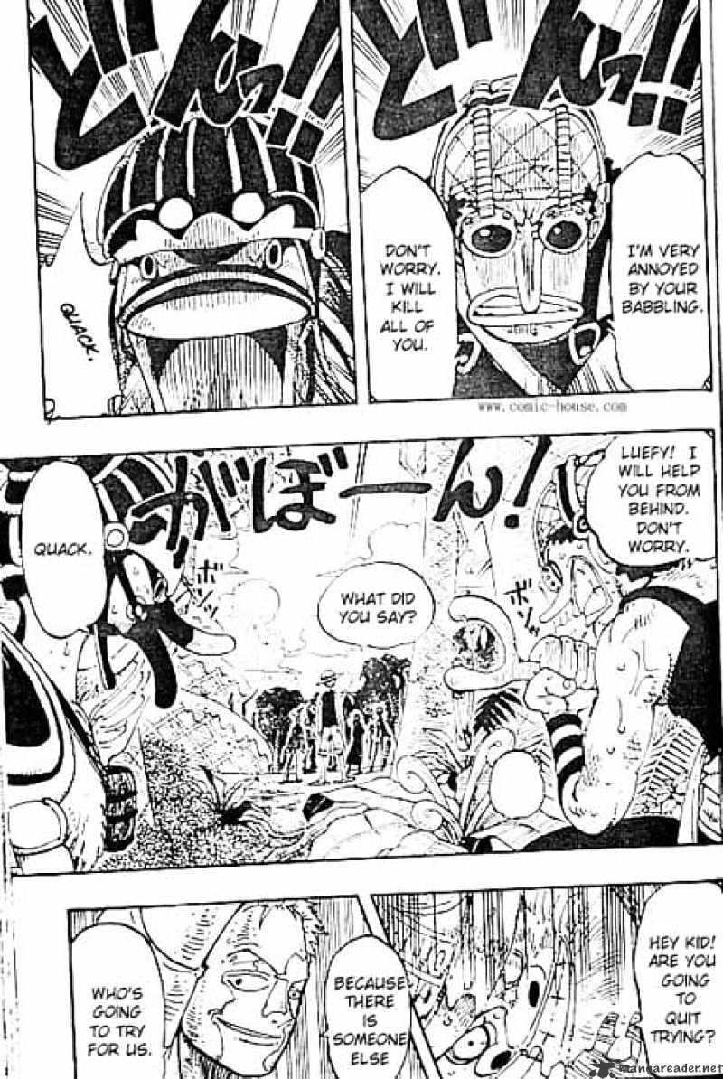One Piece Chapter 123 : Luffy Vs Mr3 page 5 - Mangakakalot