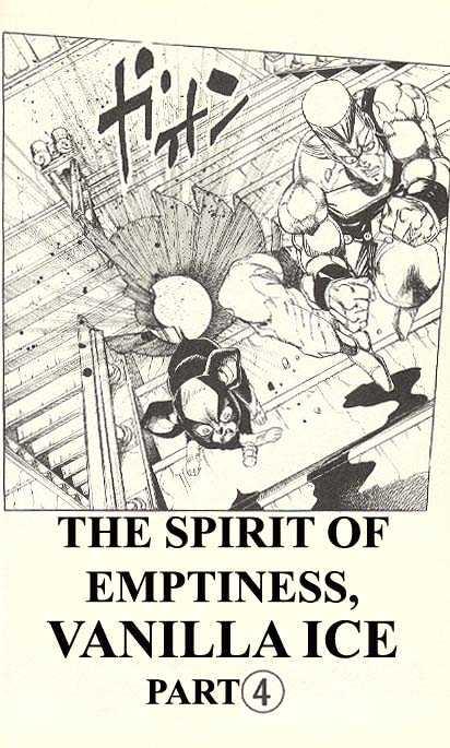 Jojo's Bizarre Adventure Vol.26 Chapter 241 : The Spirit Of Emptiness, Vanilla Ice Pt.4 page 1 - 