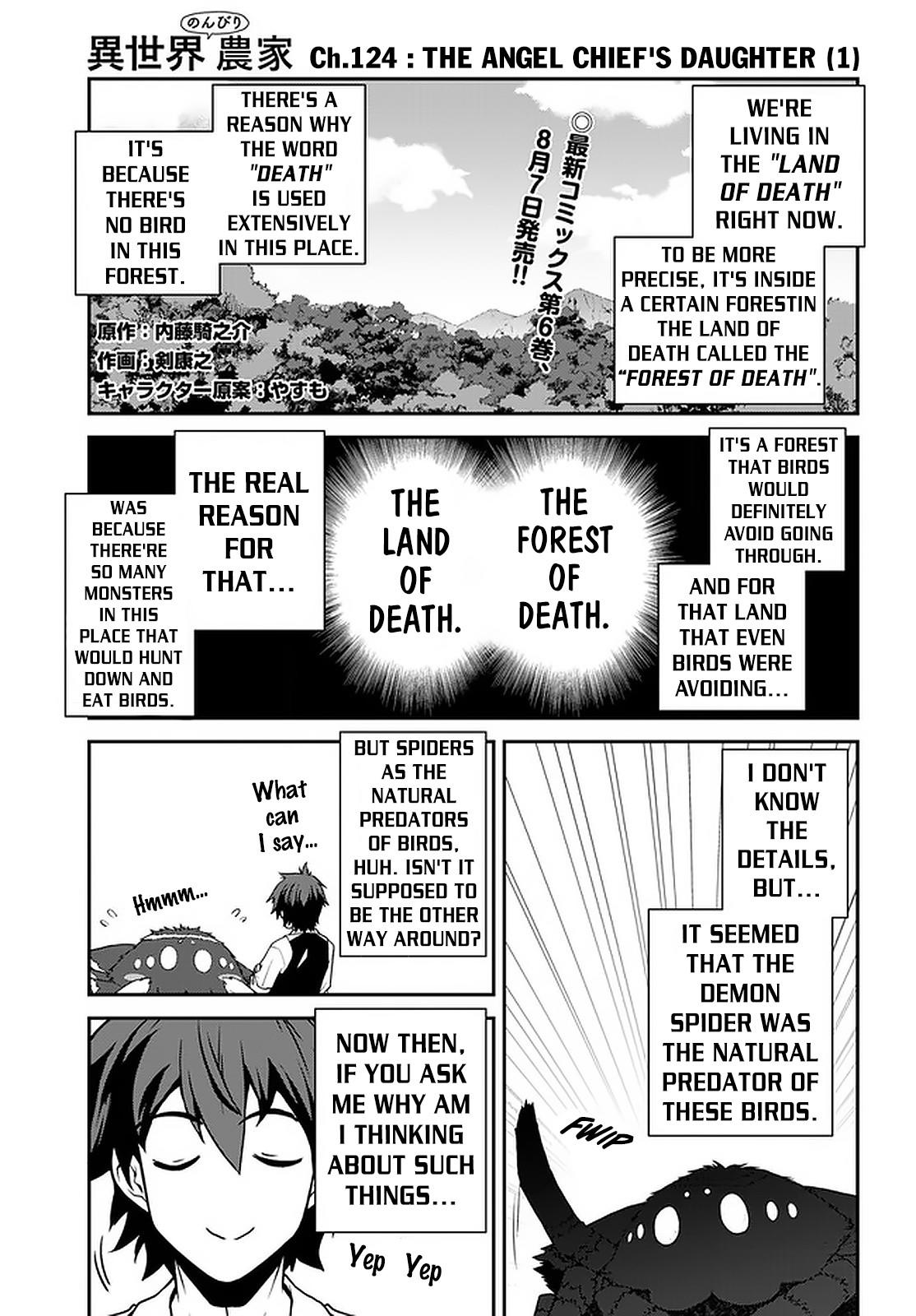 Isekai Nonbiri Nouka Chapter 124: The Angel Chief's Daughter (1) page 2 - isekainonbirinoukachapters.com