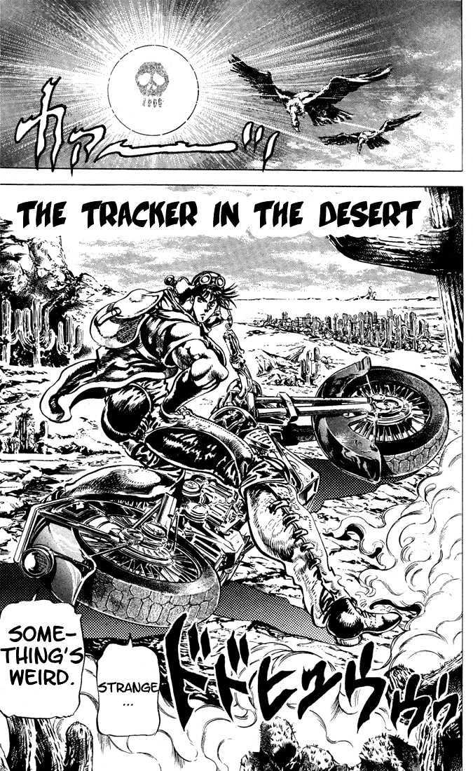 Jojo's Bizarre Adventure Vol.6 Chapter 55 : The Tracker In The Desert page 1 - 