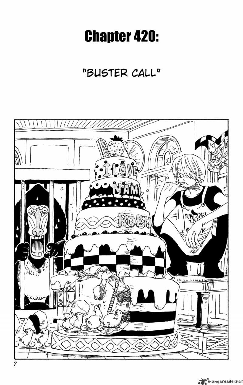 One Piece Chapter 420 : Buster Call page 11 - Mangakakalot