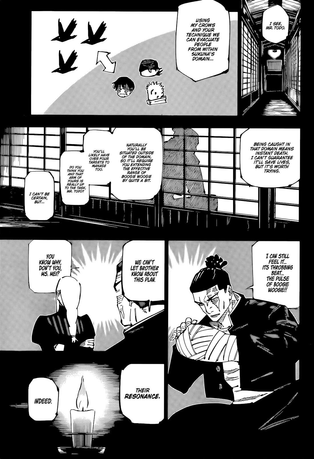 Jujutsu Kaisen Chapter 259: The Decisive Battle In The Uninhabited, Demon-Infested Shinjuku ㉛ page 13 - kaisenjujutsu.com