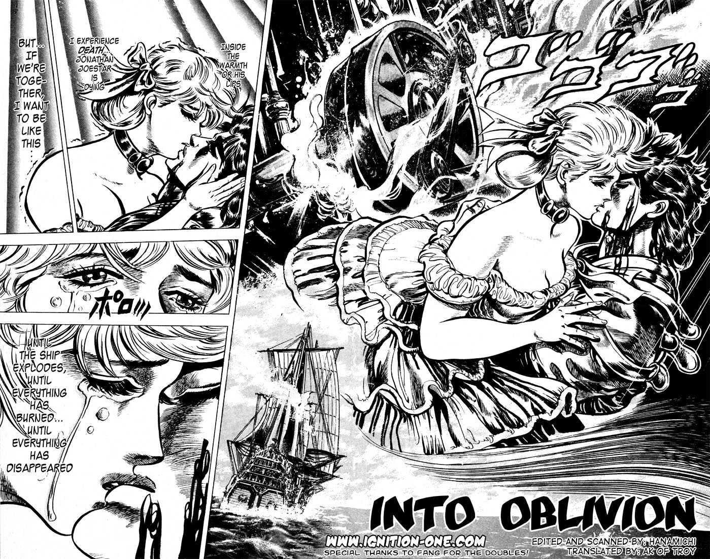 Jojo's Bizarre Adventure Vol.5 Chapter 44 : Into Oblivion page 2 - 