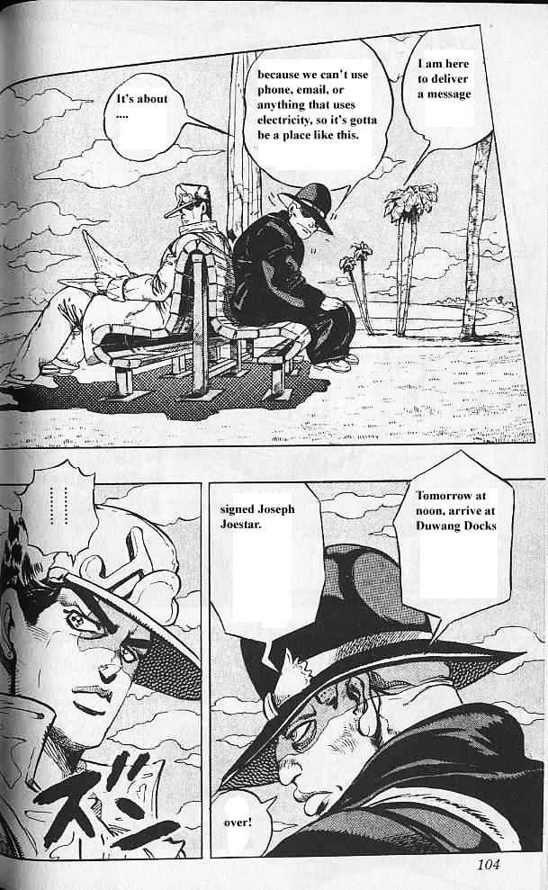 Jojo's Bizarre Adventure Vol.33 Chapter 307 page 18 - 