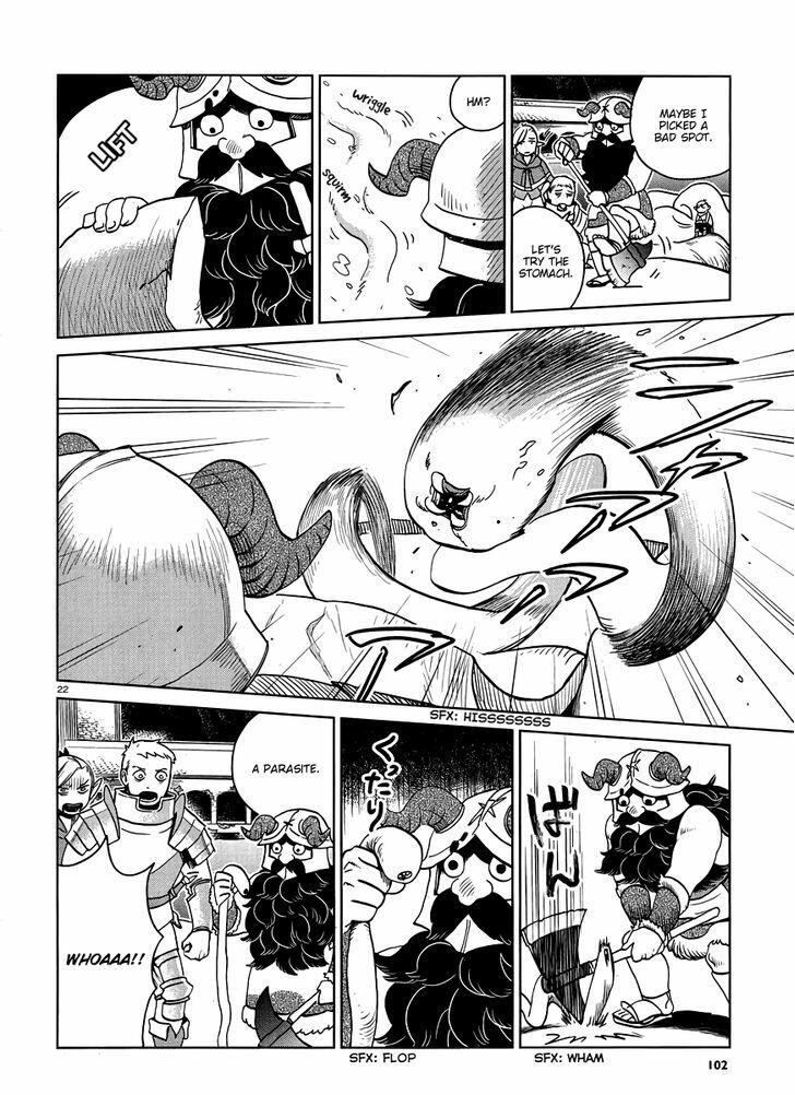 Dungeon Meshi Chapter 16 : Kabayaki page 22 - Mangakakalot