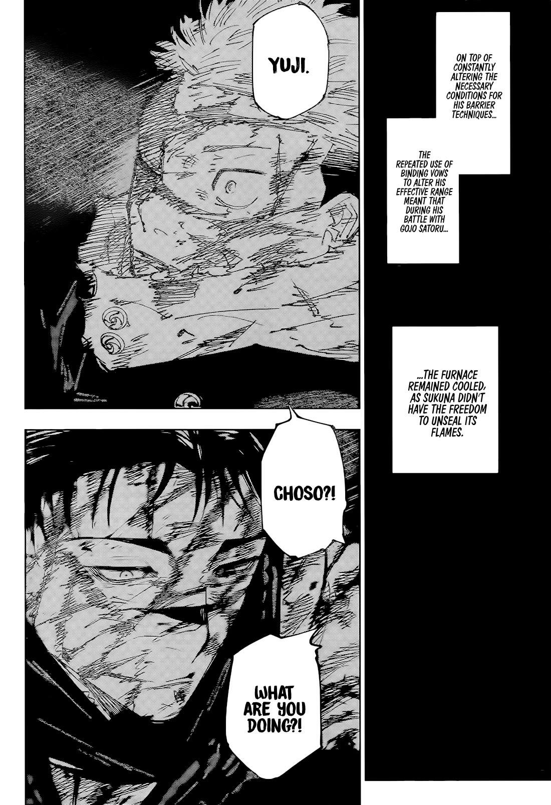 Jujutsu Kaisen Chapter 259: The Decisive Battle In The Uninhabited, Demon-Infested Shinjuku ㉛ page 5 - kaisenjujutsu.com