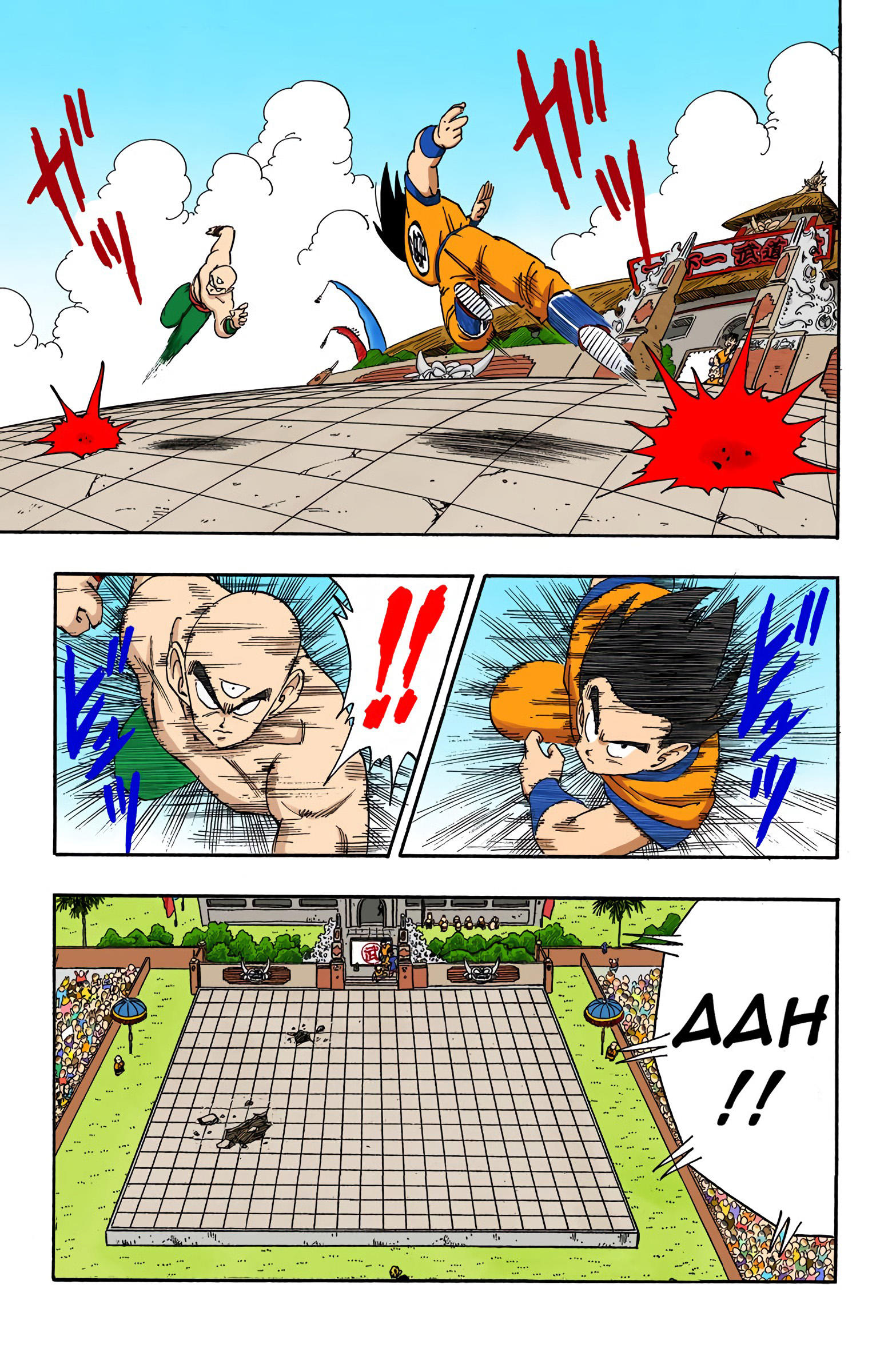 Dragon Ball - Full Color Edition Vol.15 Chapter 176: Goku Vs. Tenshinhan page 9 - Mangakakalot