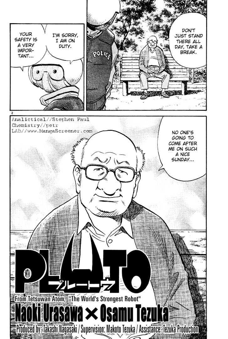 Pluto Vol.4 Chapter 24 : Professor's Day Off page 3 - Mangakakalot