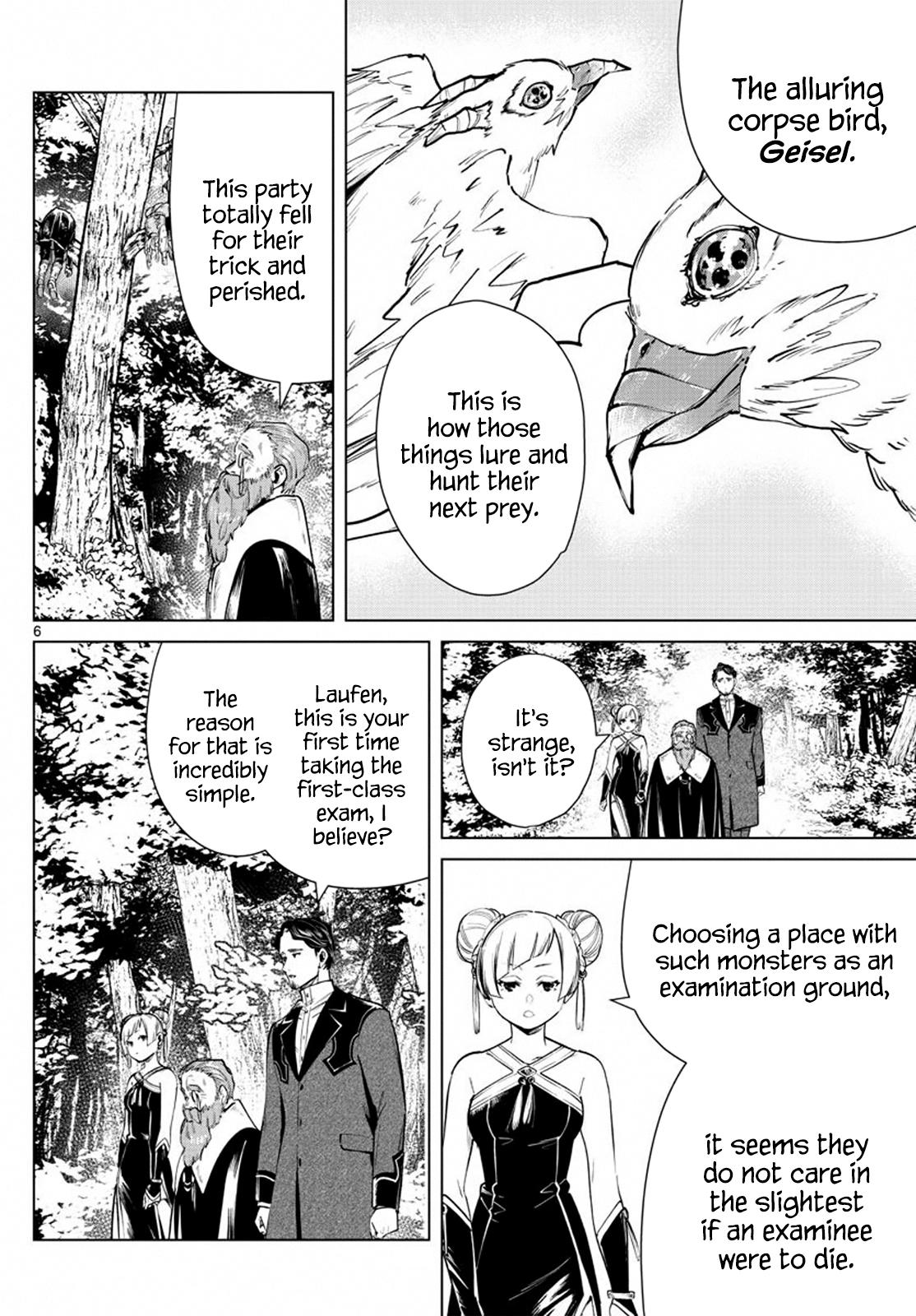 Sousou No Frieren Chapter 40: Bird Capturing Magic page 6 - Mangakakalot