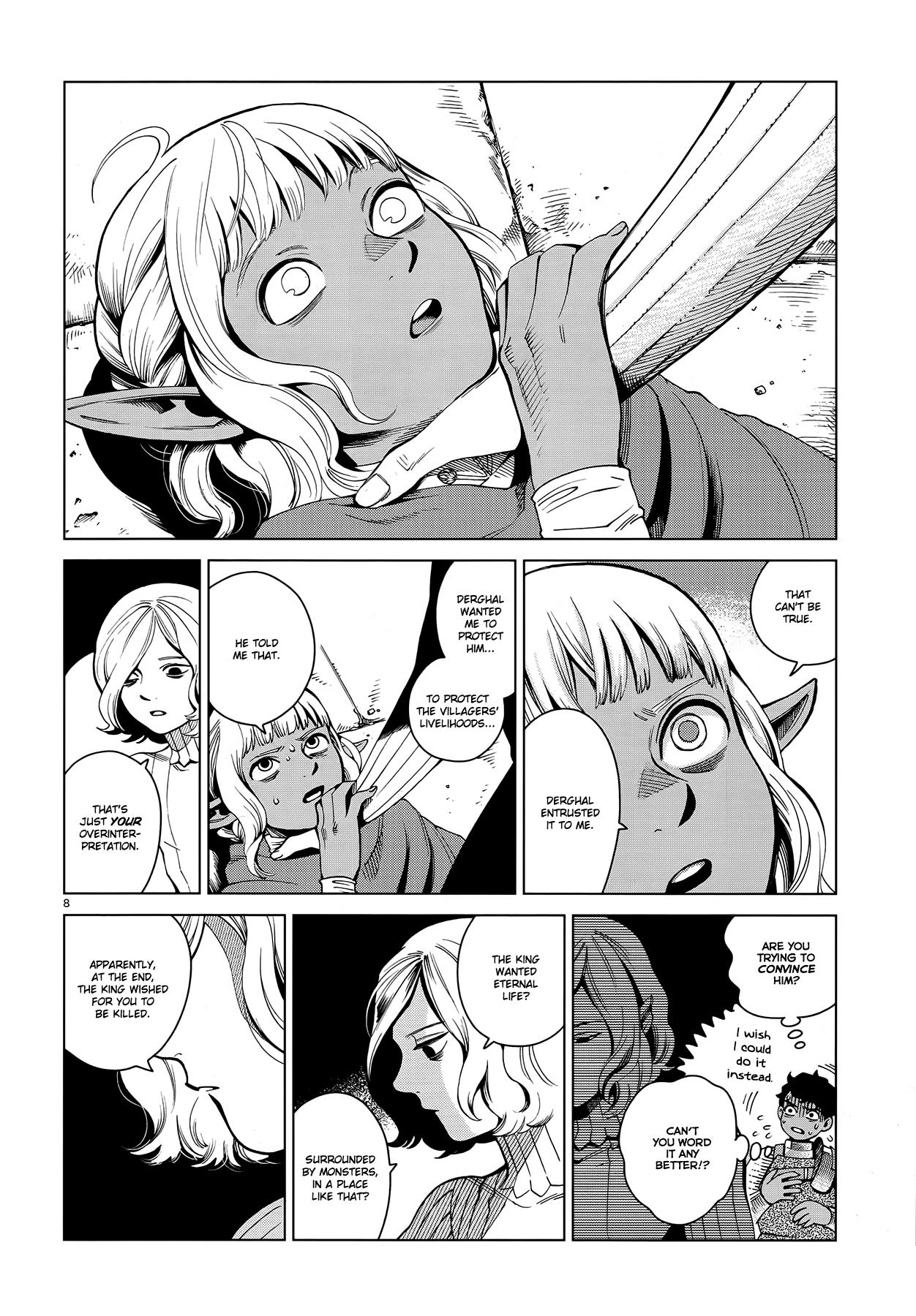 Dungeon Meshi Chapter 55: On The 1St Level, Part Iii page 8 - Mangakakalot