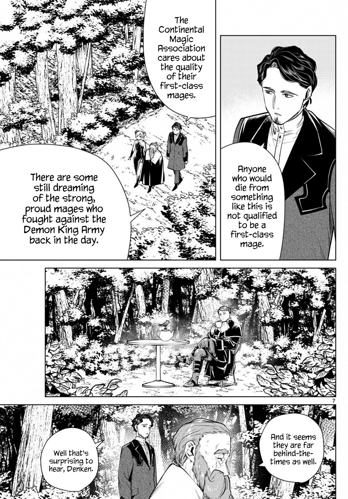 Sousou No Frieren Chapter 40: Bird Capturing Magic page 7 - Mangakakalot
