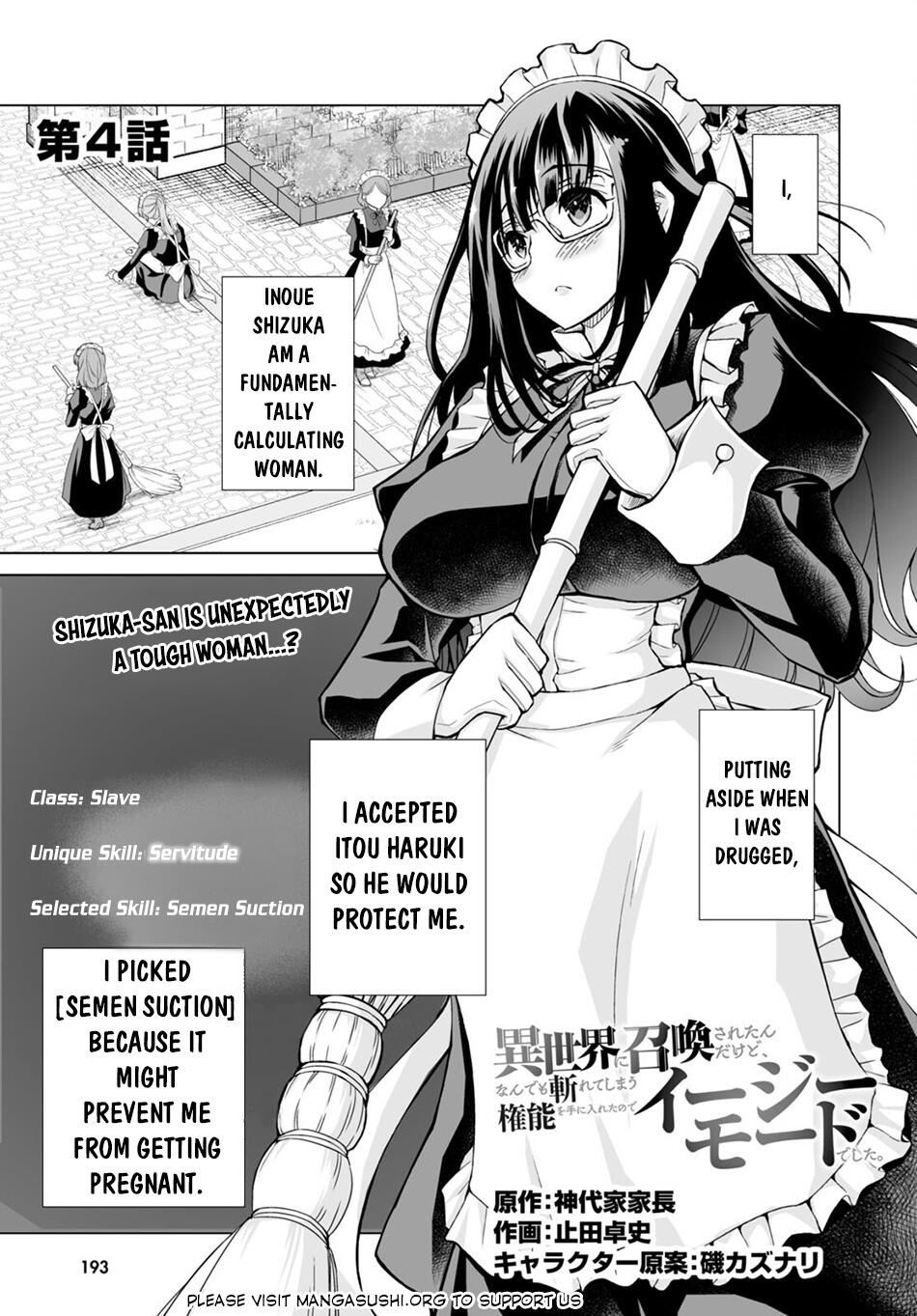 ISEKAI NI SHOUKAN SARETAN DAKEDO, NANDEMO KIRETESHIMAU KENNOU WO TENI IRETA NODE EASY MODE DESHITA chapter-4 Page 2