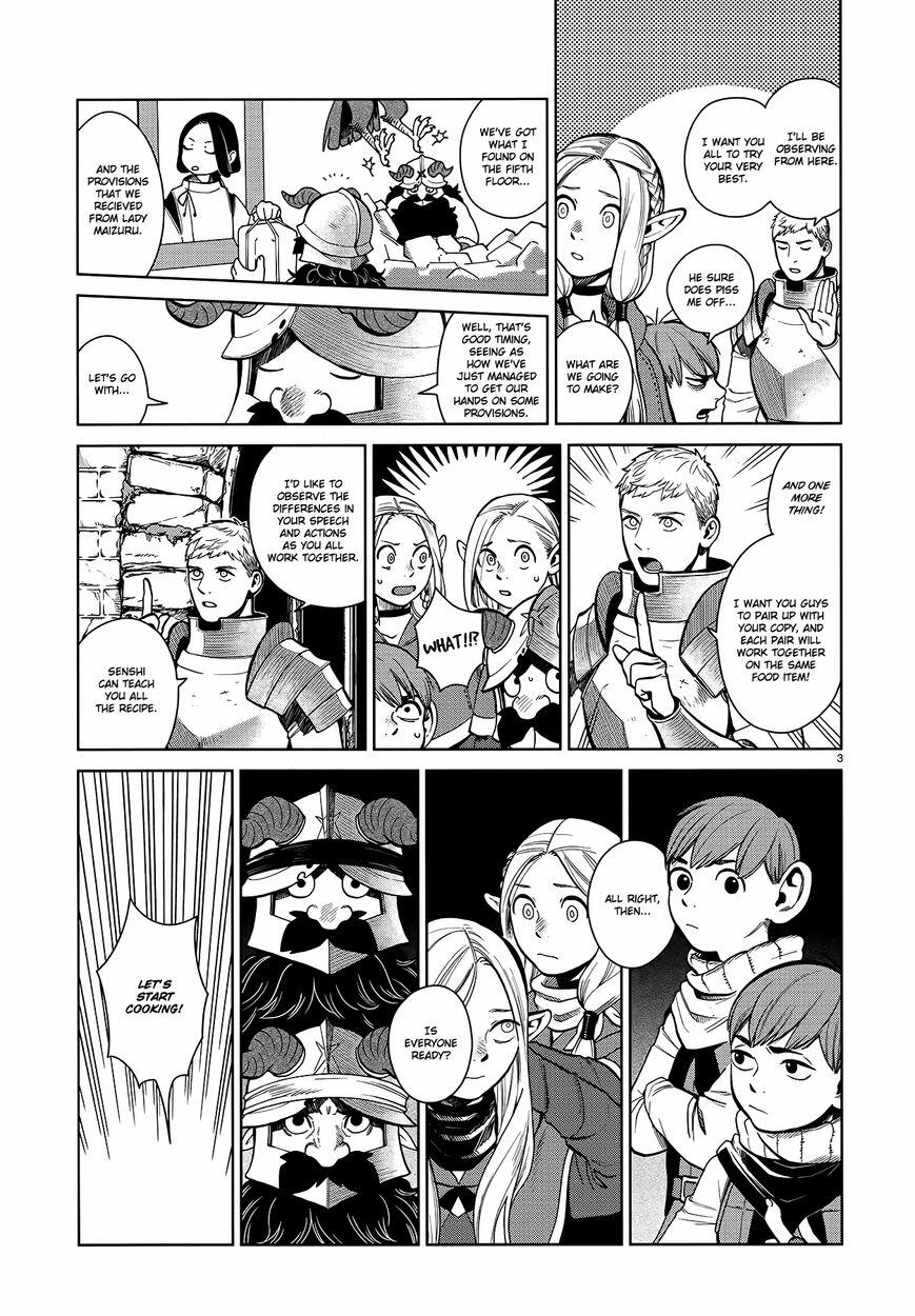Dungeon Meshi Chapter 040 : Shapeshifter (Part Ii) page 3 - Mangakakalot