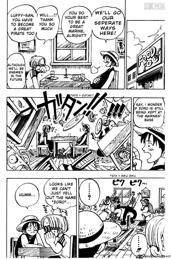 One Piece Chapter 3 : Pirate Hunter Zoro Enters page 4 - Mangakakalot