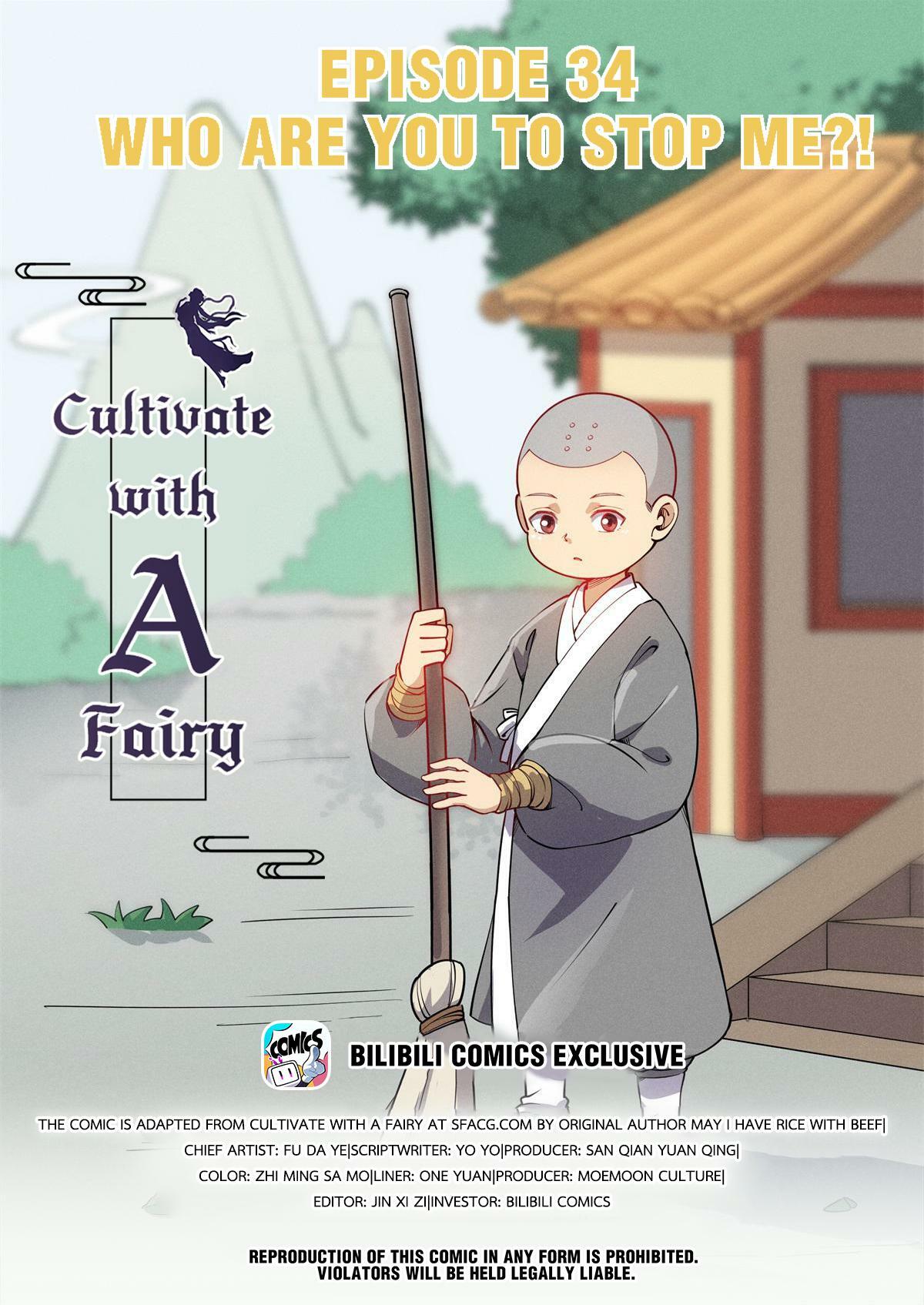 Cultivate With A Fairy Chapter 34: Who Are You To Stop Me?! page 1 - Mangakakalots.com