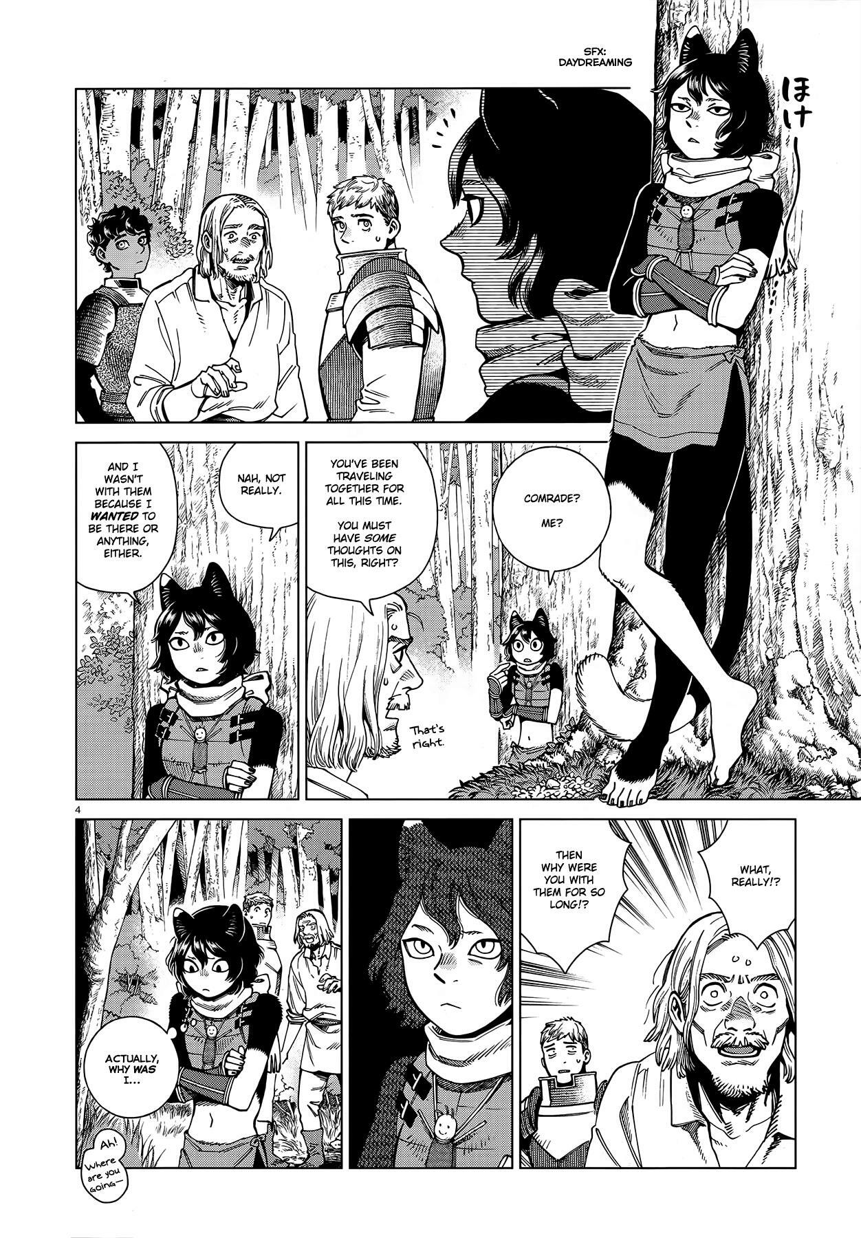 Dungeon Meshi Chapter 95: Falin Iii page 4 - Mangakakalot