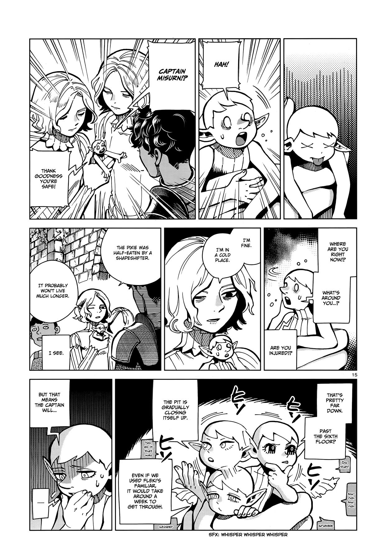Dungeon Meshi Chapter 61: Roasted Walking Mushroom page 15 - Mangakakalot