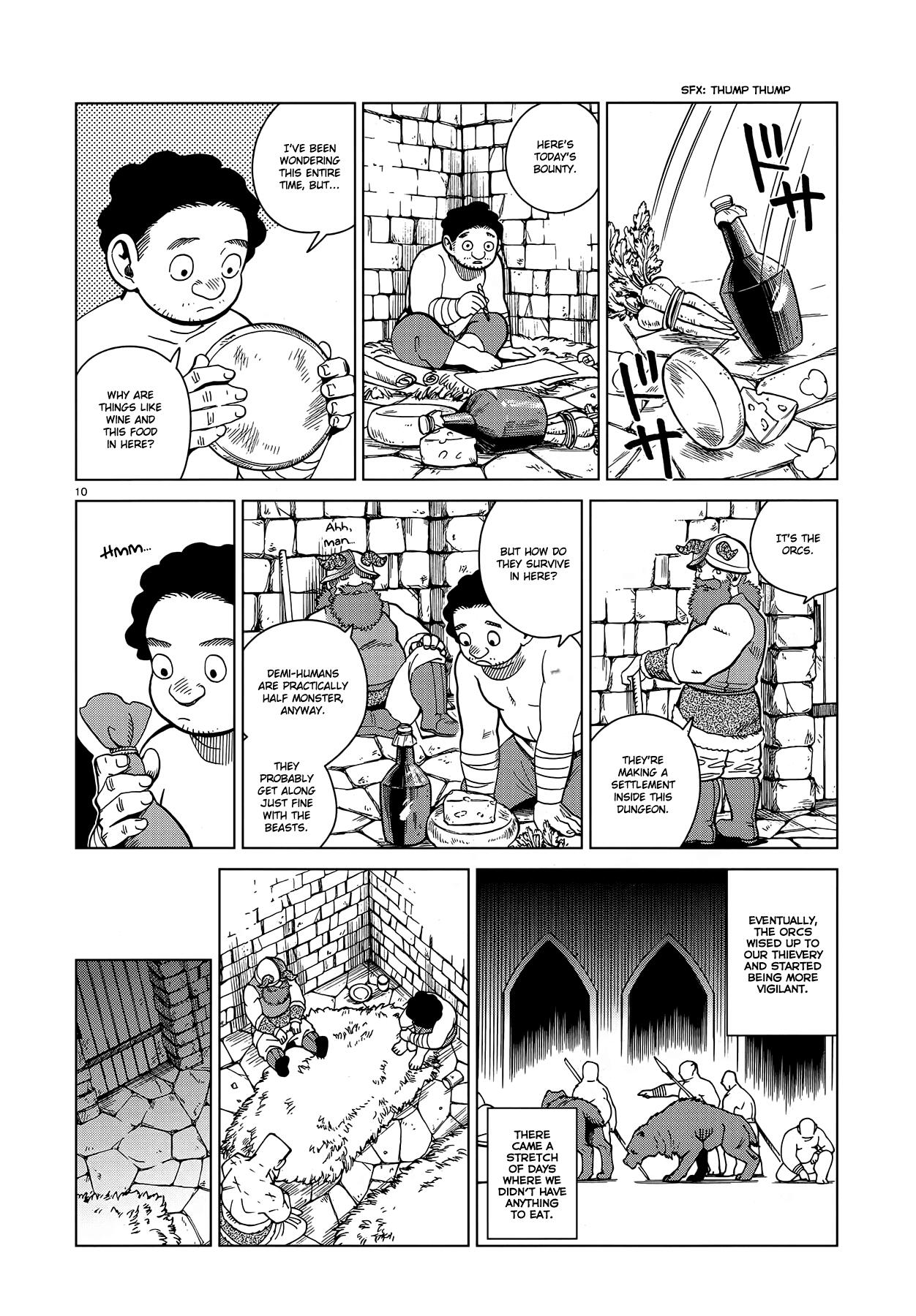 Dungeon Meshi Chapter 49: Griffin Soup page 10 - Mangakakalot