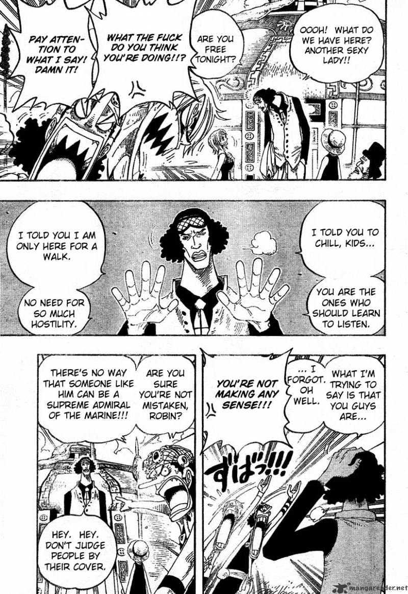 One Piece Chapter 319 : The Admiral Of The Marine Headquarter, Blue Pheasant page 5 - Mangakakalot