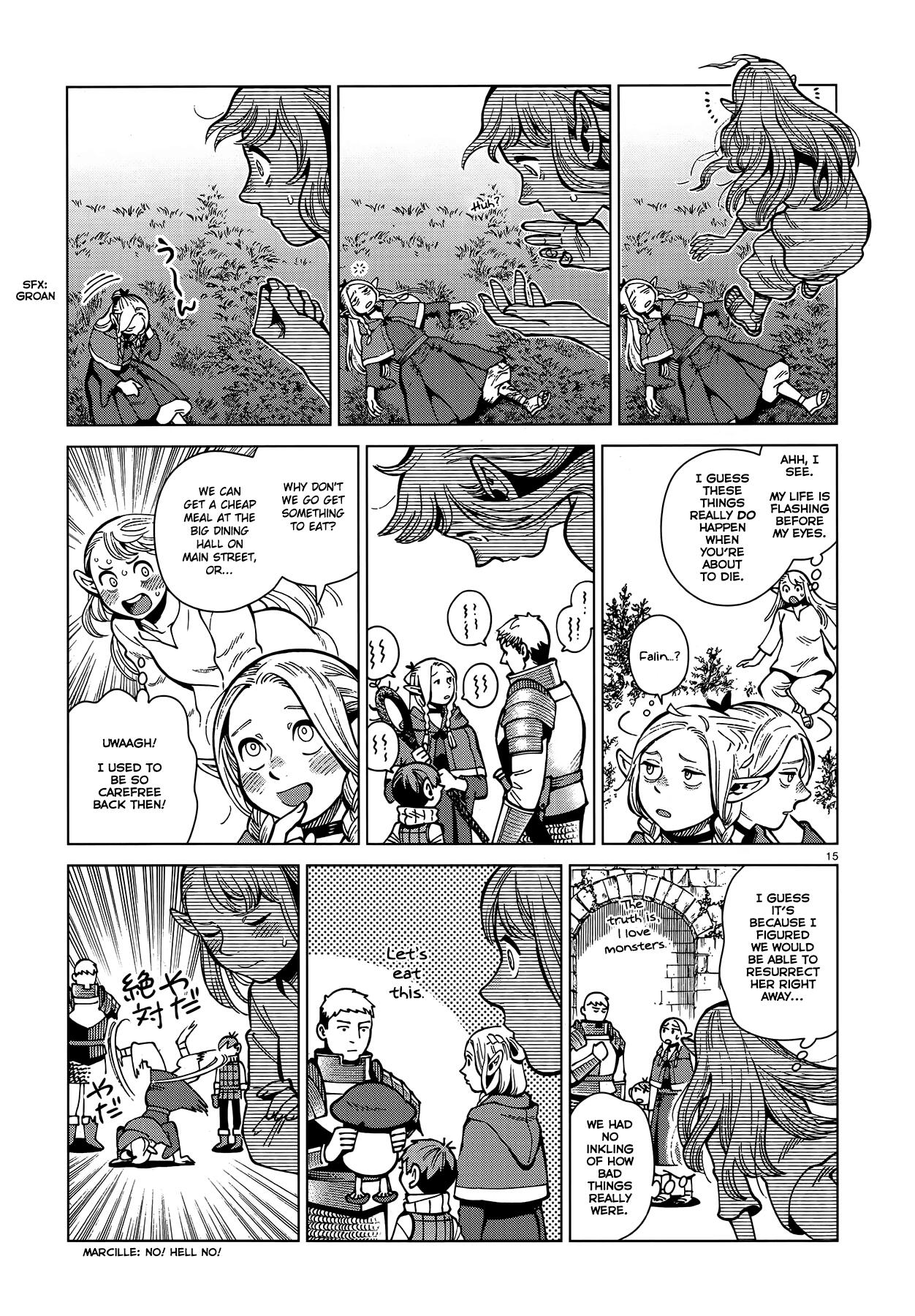 Dungeon Meshi Chapter 75 page 15 - Mangakakalot