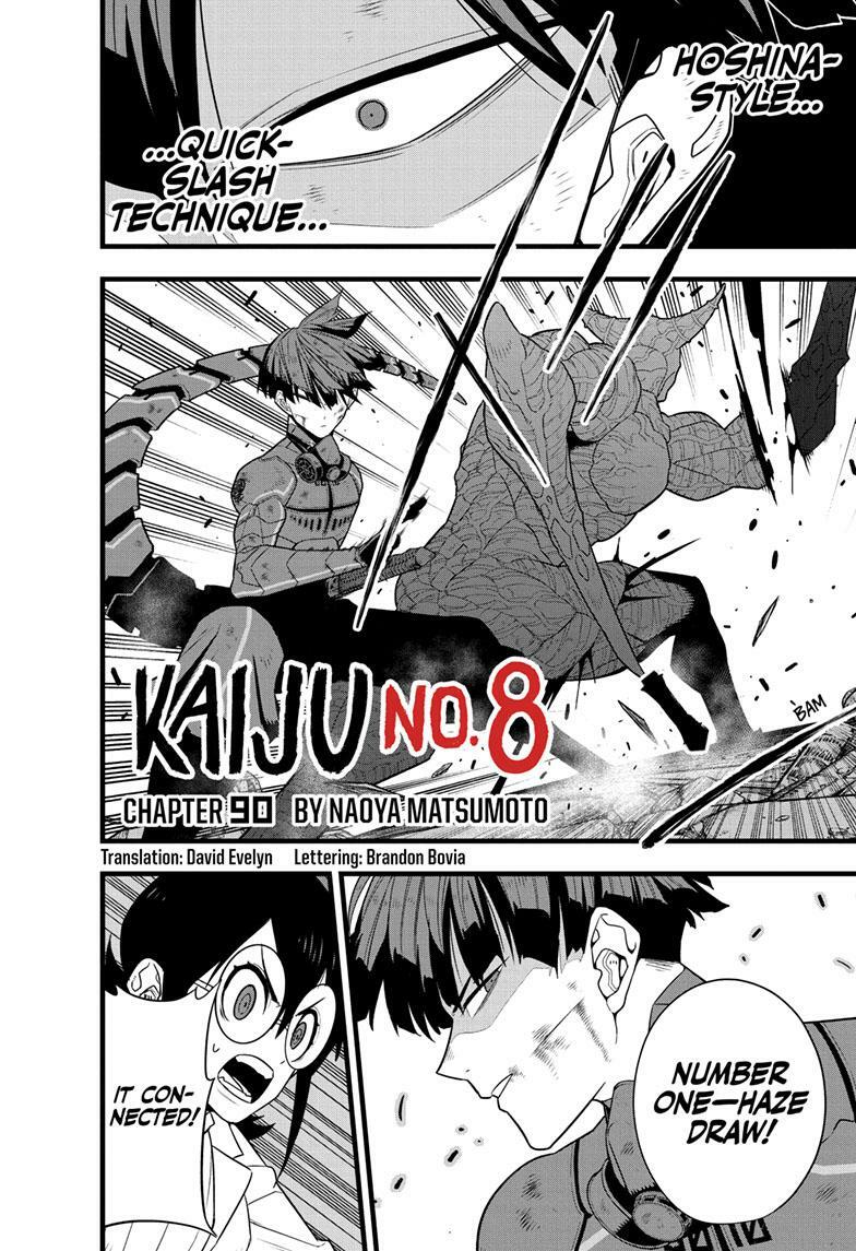 Kaiju No. 8 Chapter 90 page 2 - Mangakakalot